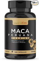 Maca Peruana Original Com Vitaminas e Minerais 120 Cápsulas