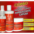 Kit Completo Cabelo Cresce Até 7 Cm Por Mês Anabolizante Capilar Hidratação Fortificação Original